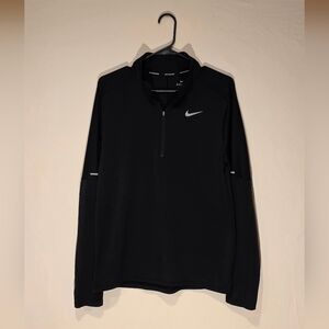 Nike Black Half-Zip Performance Pullover
